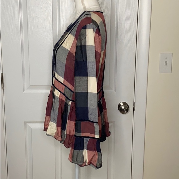 Plaid Thread & Supply Top - Picture 2 of 10